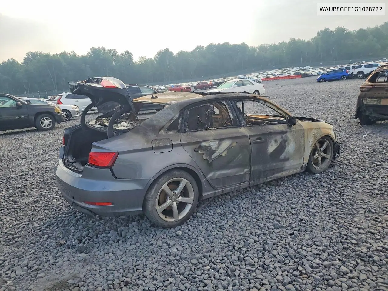2016 Audi A3 Premium VIN: WAUB8GFF1G1028722 Lot: 61517196