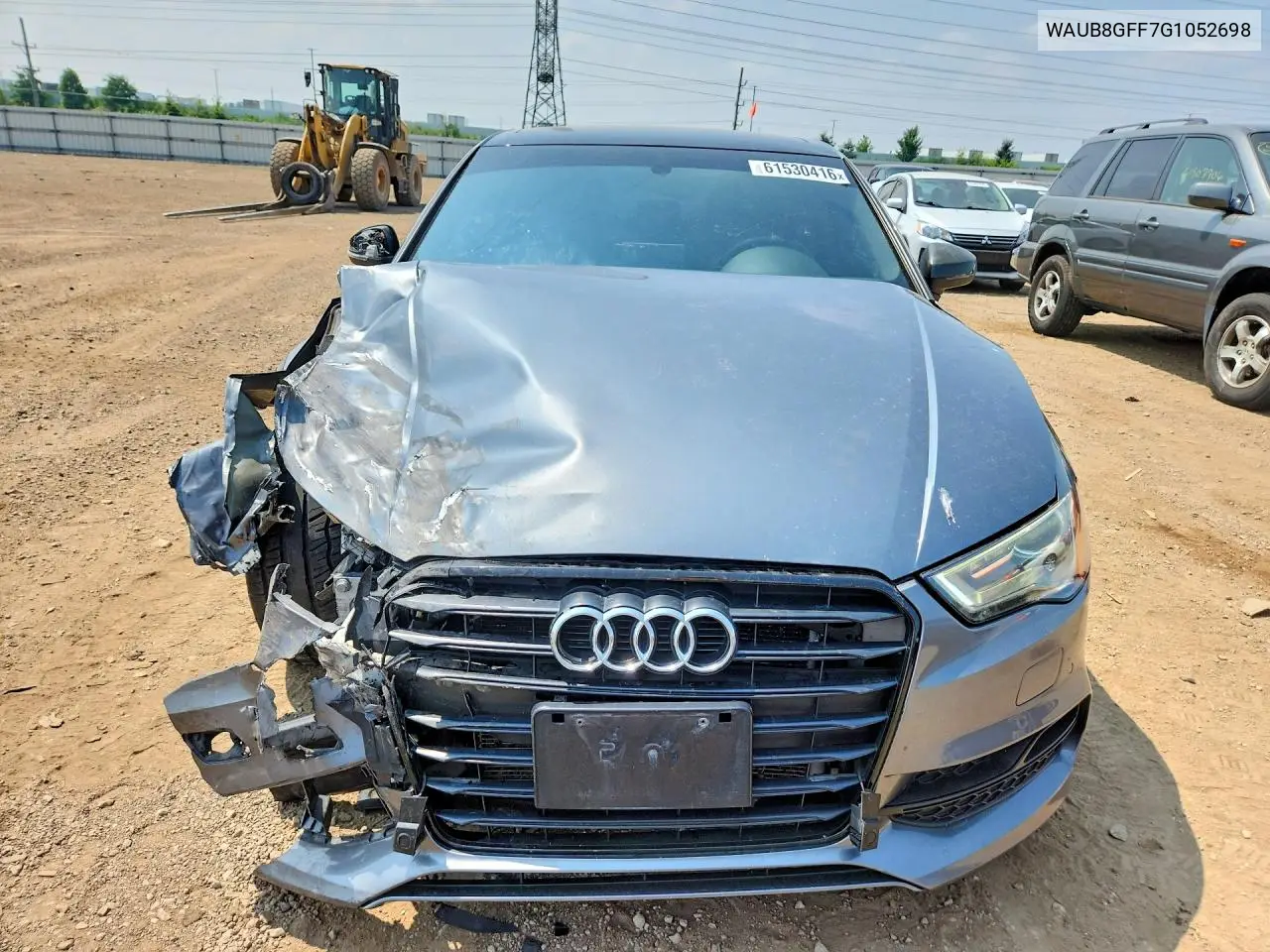 2016 Audi A3 Premium VIN: WAUB8GFF7G1052698 Lot: 61530416