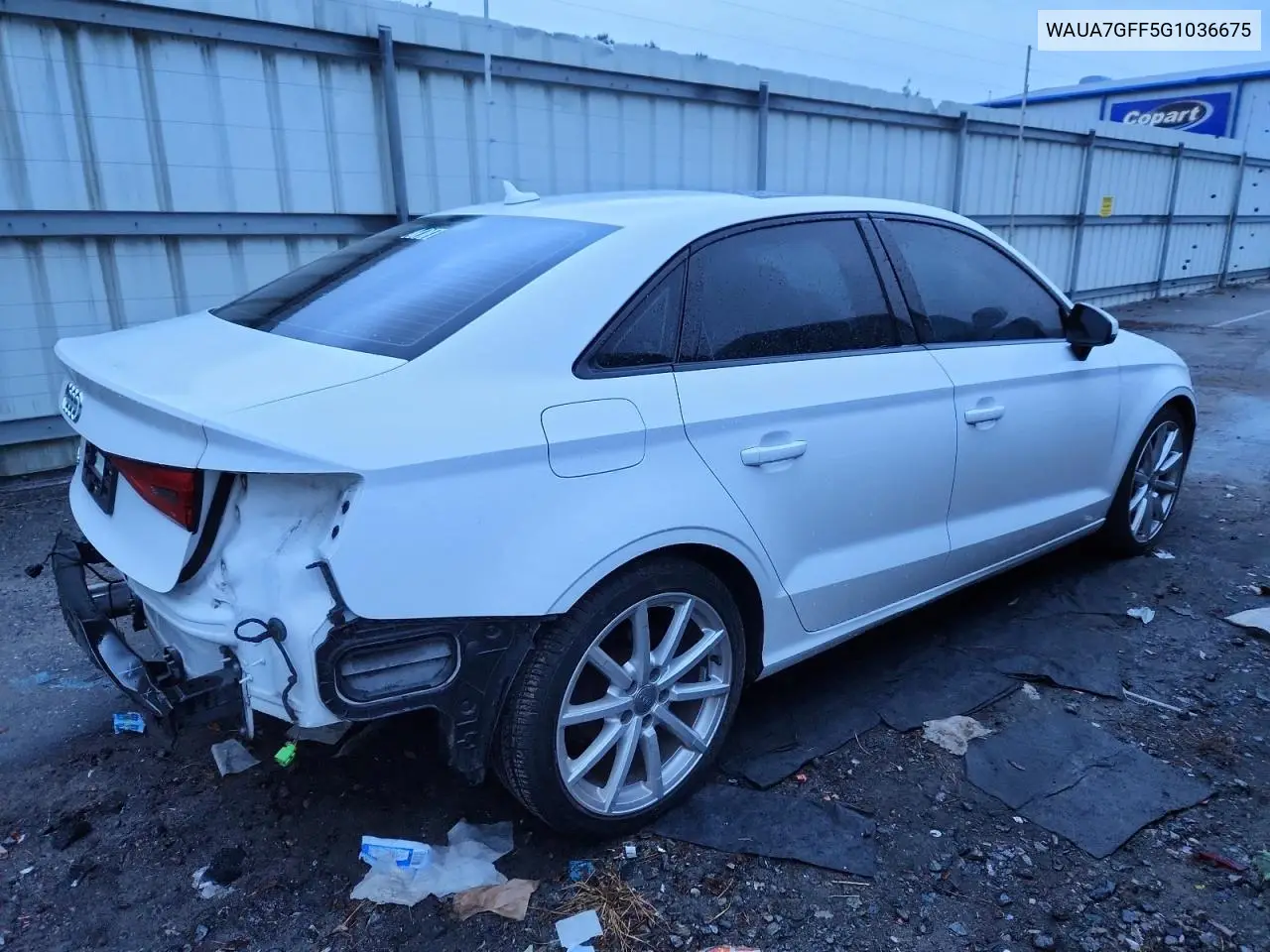 WAUA7GFF5G1036675 2016 Audi A3 Premium