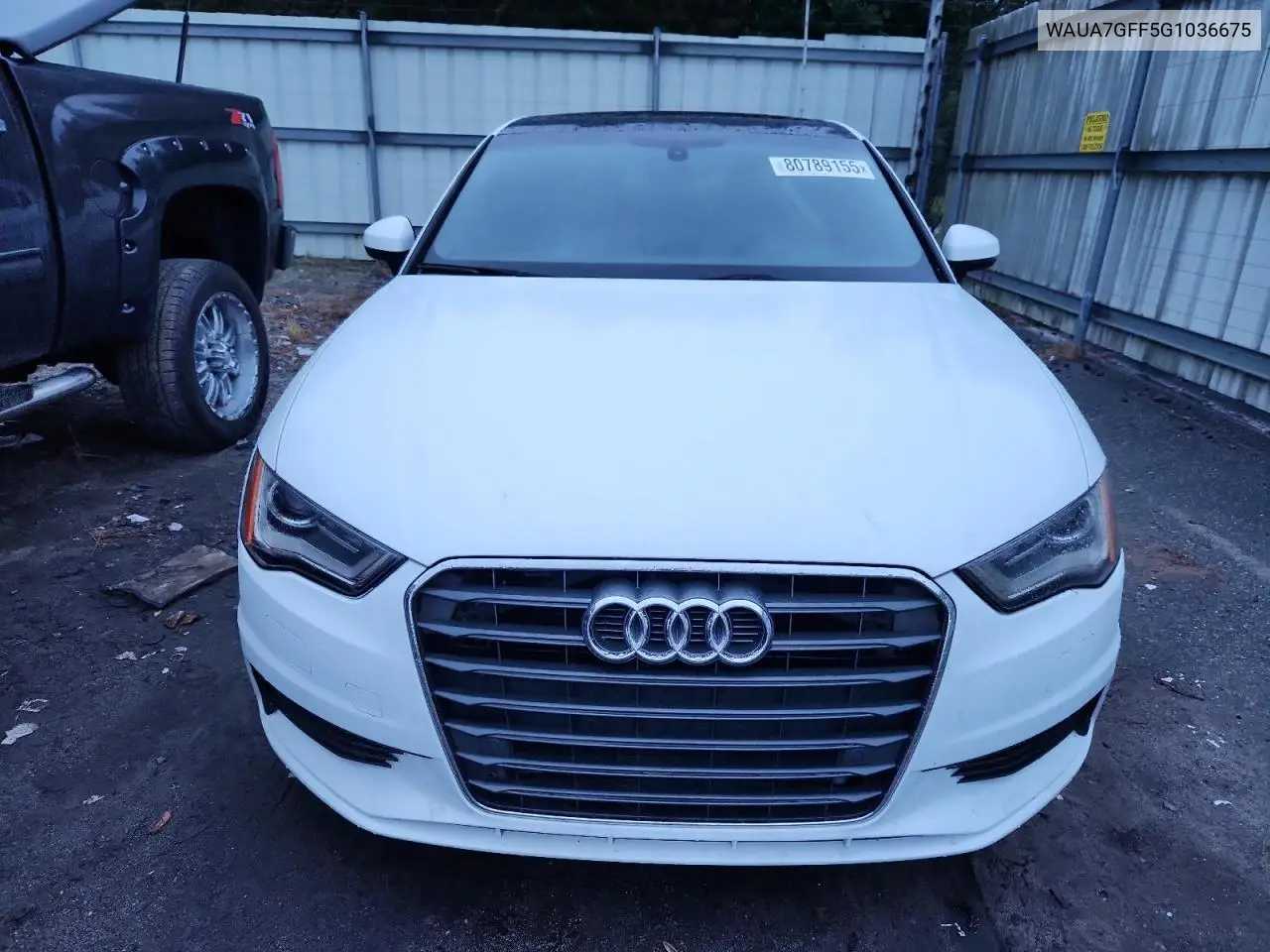 WAUA7GFF5G1036675 2016 Audi A3 Premium