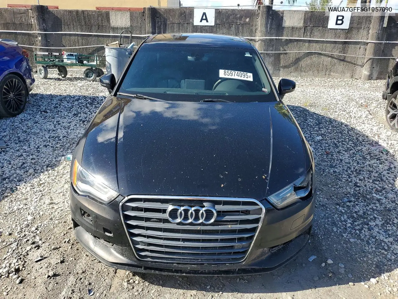 2016 Audi A3 Premium VIN: WAUA7GFF5G1057090 Lot: 85974095