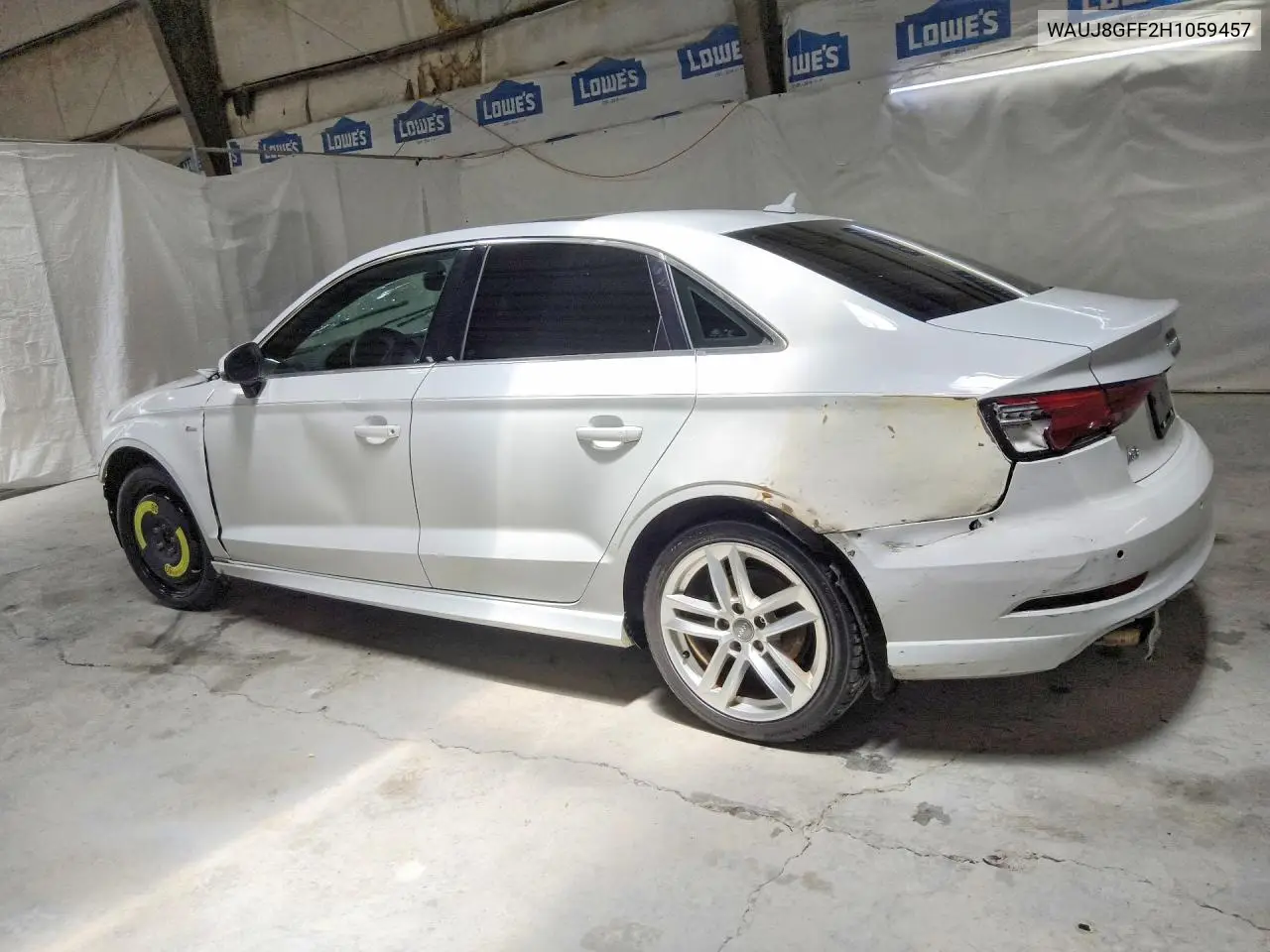 2017 Audi A3 Premium Plus VIN: WAUJ8GFF2H1059457 Lot: 57814316