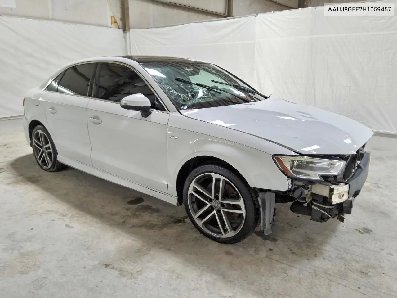 2017 Audi A3 Premium Plus VIN: WAUJ8GFF2H1059457 Lot: 57814316