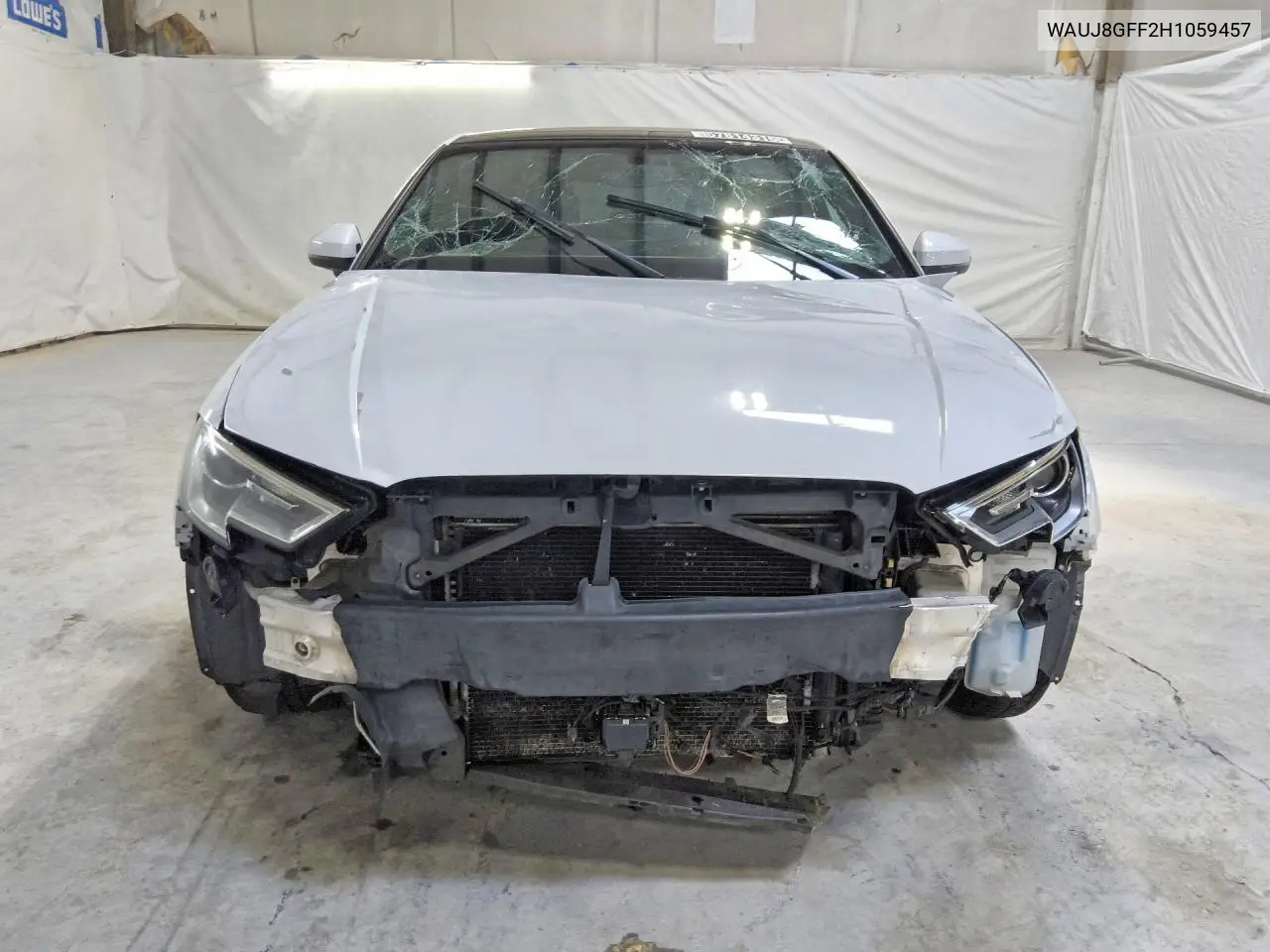 2017 Audi A3 Premium Plus VIN: WAUJ8GFF2H1059457 Lot: 57814316