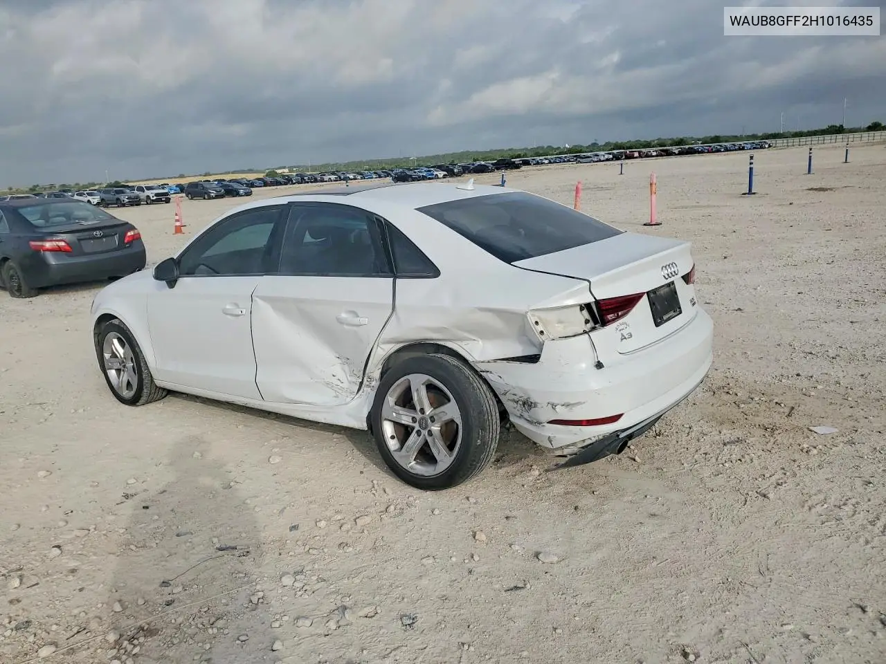 2017 Audi A3 Premium VIN: WAUB8GFF2H1016435 Lot: 58191246