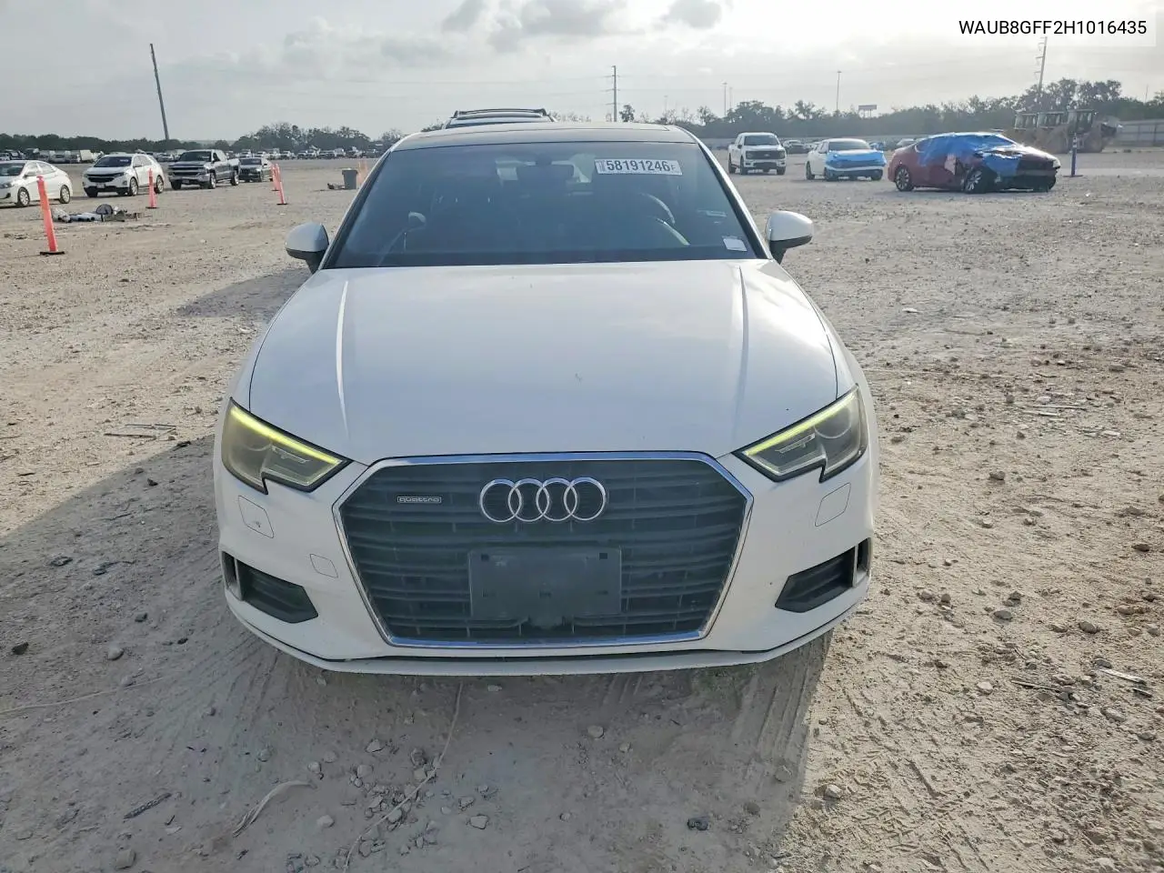 2017 Audi A3 Premium VIN: WAUB8GFF2H1016435 Lot: 58191246