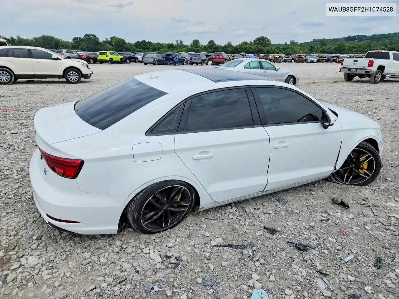 2017 Audi A3 Premium VIN: WAUB8GFF2H1074528 Lot: 58746096