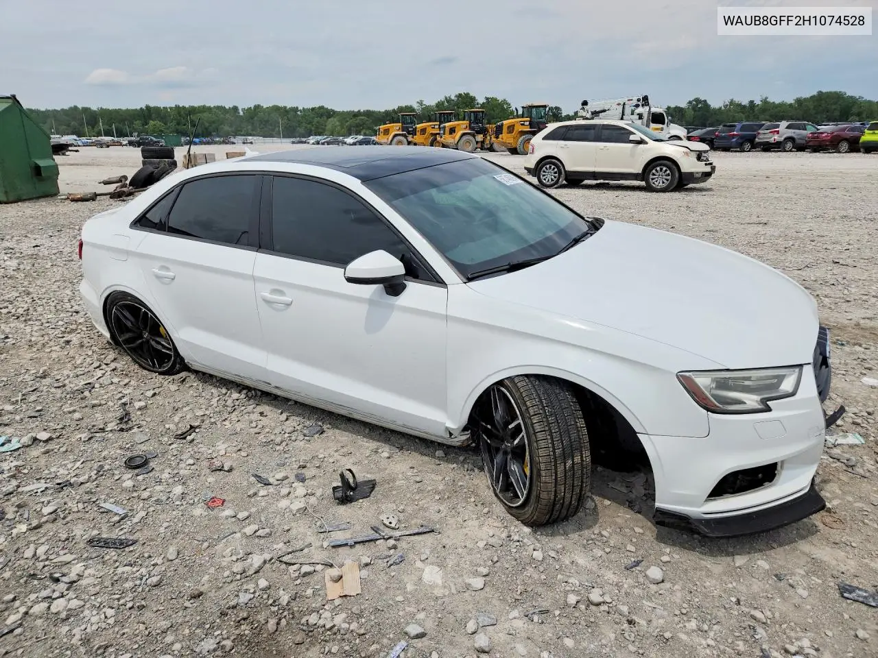 2017 Audi A3 Premium VIN: WAUB8GFF2H1074528 Lot: 58746096