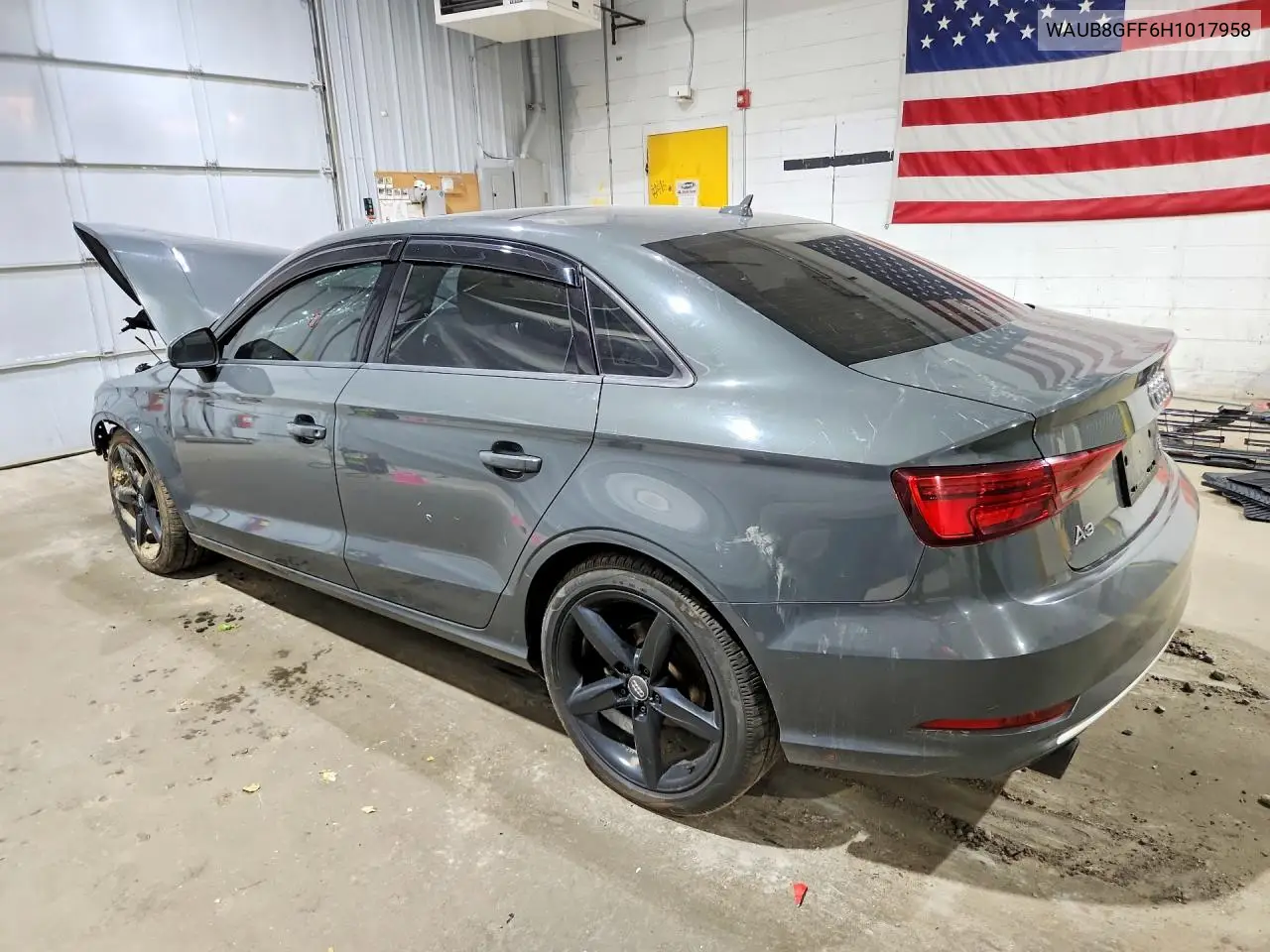 2017 Audi A3 Premium VIN: WAUB8GFF6H1017958 Lot: 58975146