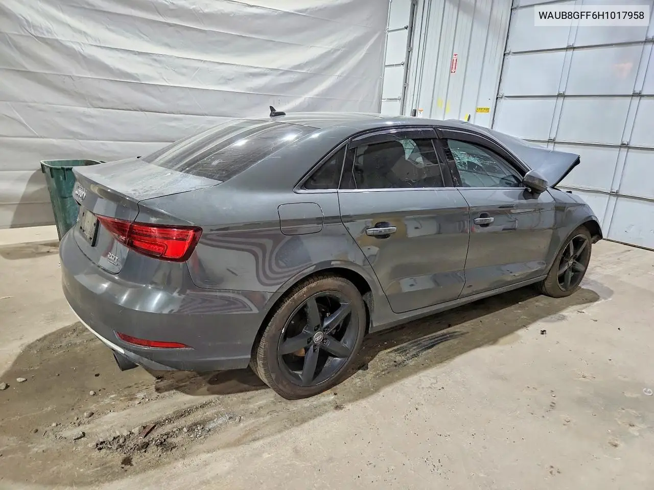 2017 Audi A3 Premium VIN: WAUB8GFF6H1017958 Lot: 58975146