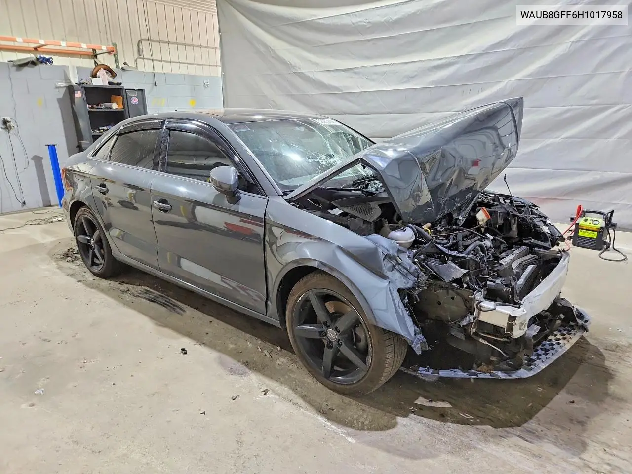 2017 Audi A3 Premium VIN: WAUB8GFF6H1017958 Lot: 58975146