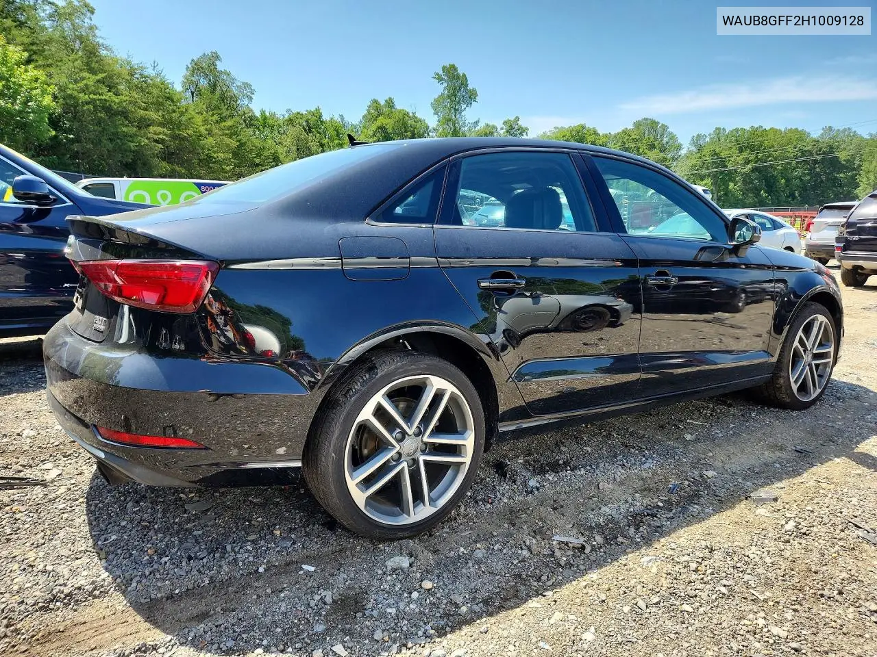 2017 Audi A3 Premium VIN: WAUB8GFF2H1009128 Lot: 59086376