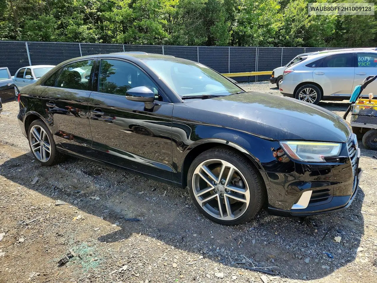 2017 Audi A3 Premium VIN: WAUB8GFF2H1009128 Lot: 59086376