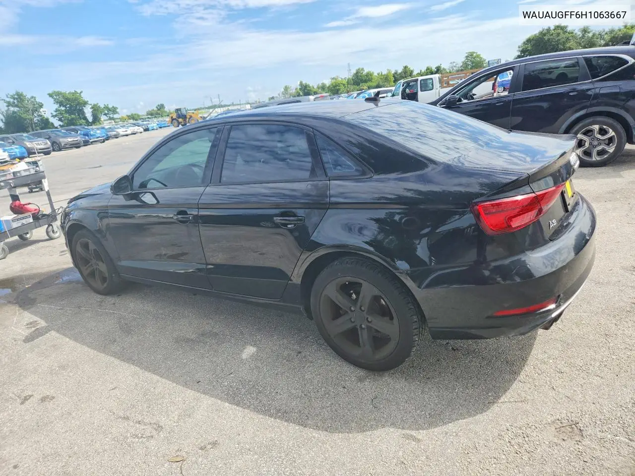2017 Audi A3 Premium VIN: WAUAUGFF6H1063667 Lot: 59683236