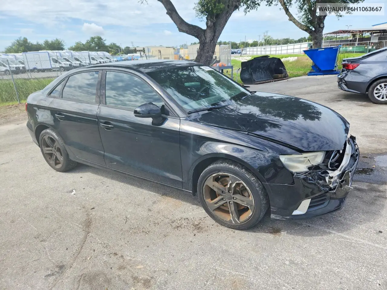 2017 Audi A3 Premium VIN: WAUAUGFF6H1063667 Lot: 59683236