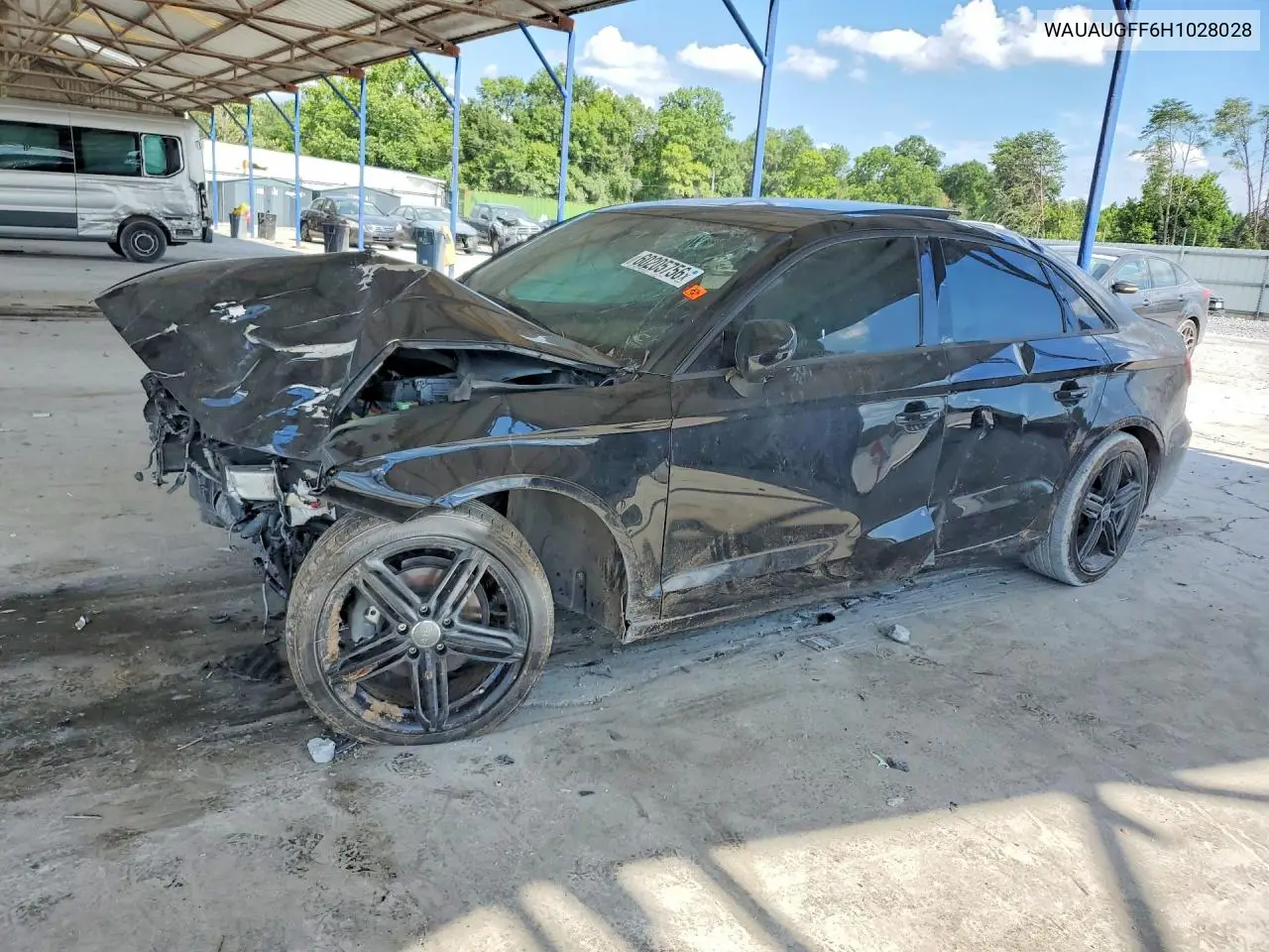 2017 Audi A3 Premium VIN: WAUAUGFF6H1028028 Lot: 60205756