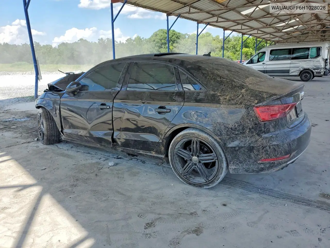 2017 Audi A3 Premium VIN: WAUAUGFF6H1028028 Lot: 60205756