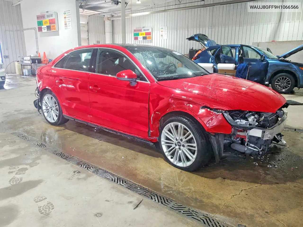 2017 Audi A3 Premium Plus VIN: WAUJ8GFF9H1066566 Lot: 60226116