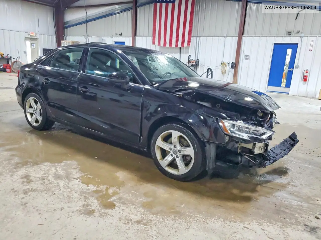 2017 Audi A3 Premium VIN: WAUB8GFF3H1046804 Lot: 60416026