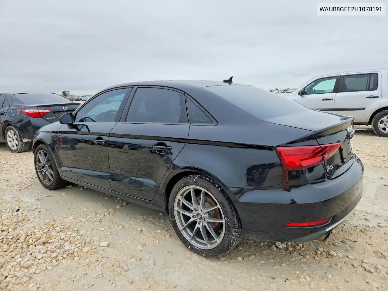 2017 Audi A3 Premium VIN: WAUB8GFF2H1078191 Lot: 60706526