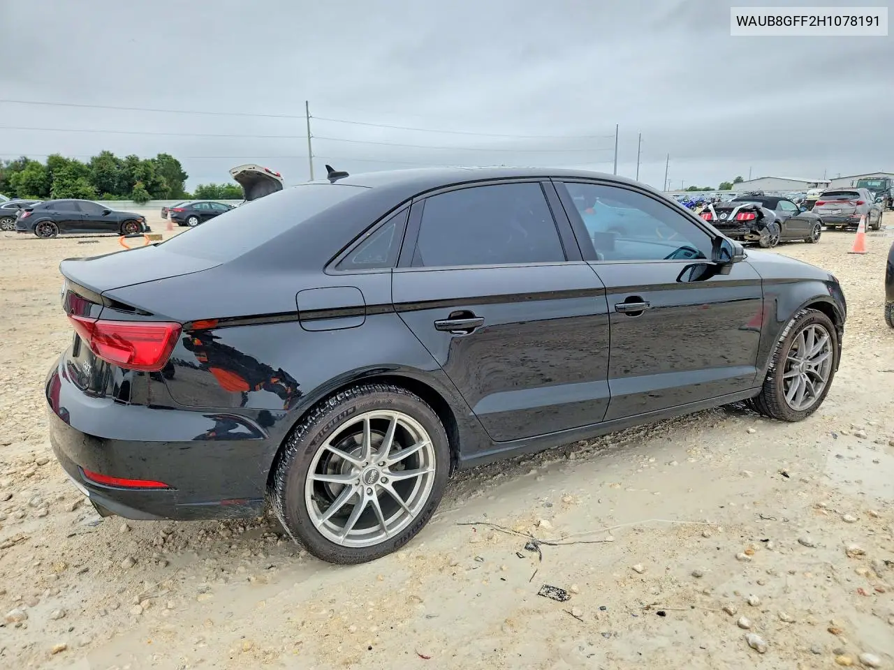 2017 Audi A3 Premium VIN: WAUB8GFF2H1078191 Lot: 60706526