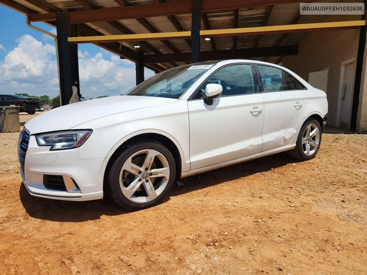 2017 Audi A3 Premium VIN: WAUAUGFFXH1052638 Lot: 60801196