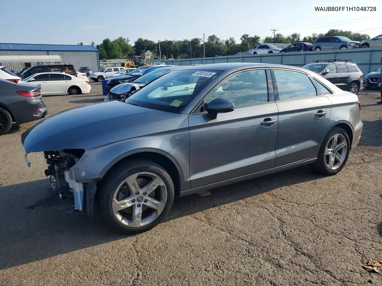 2017 Audi A3 Premium VIN: WAUB8GFF1H1048728 Lot: 60881526