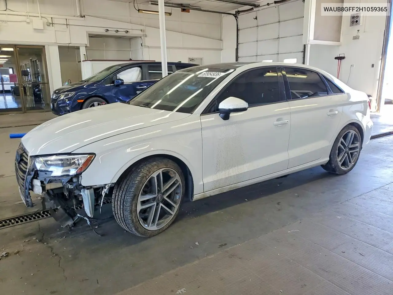 2017 Audi A3 Premium VIN: WAUB8GFF2H1059365 Lot: 60954936