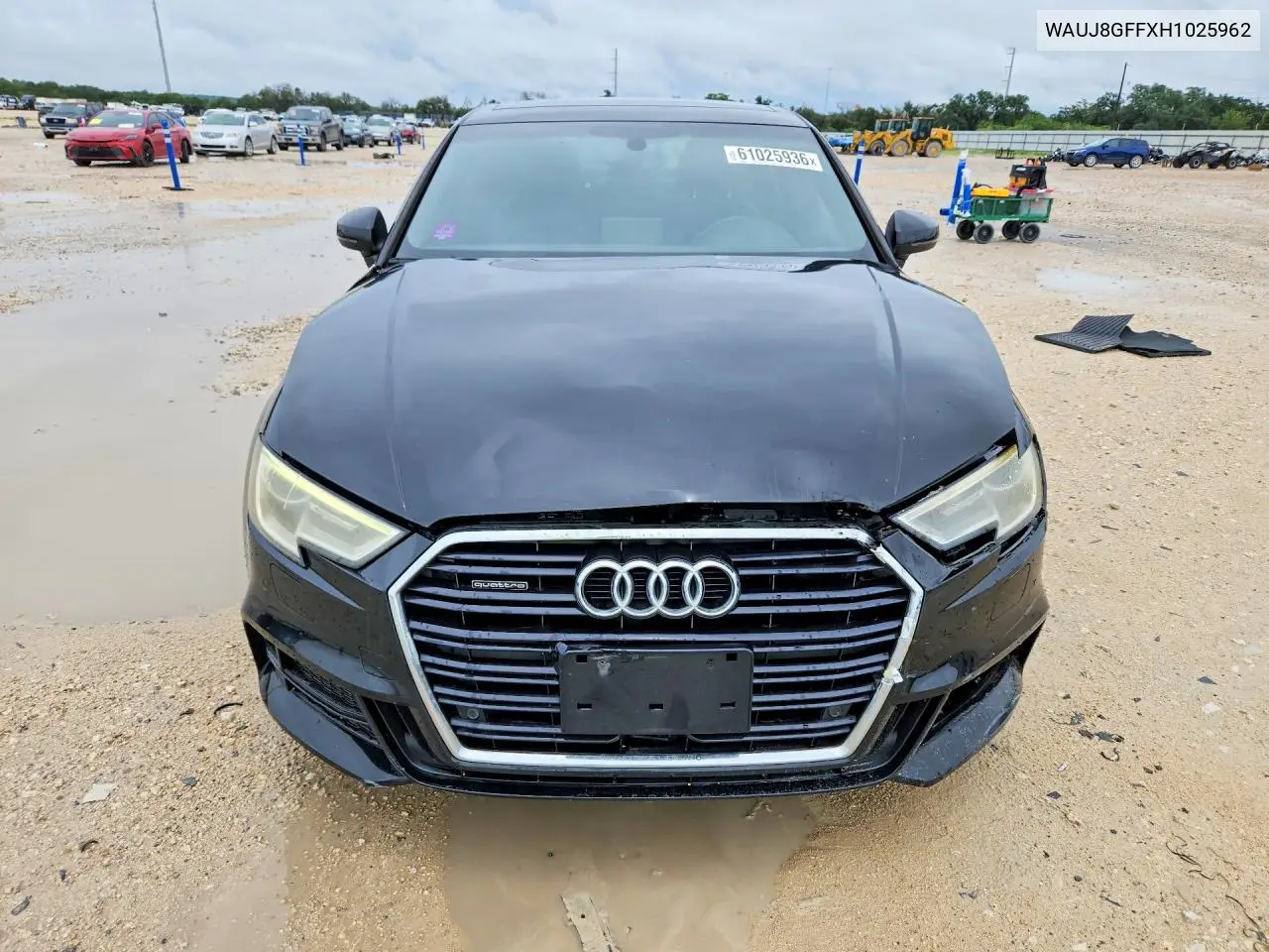 2017 Audi A3 Premium Plus VIN: WAUJ8GFFXH1025962 Lot: 61025936