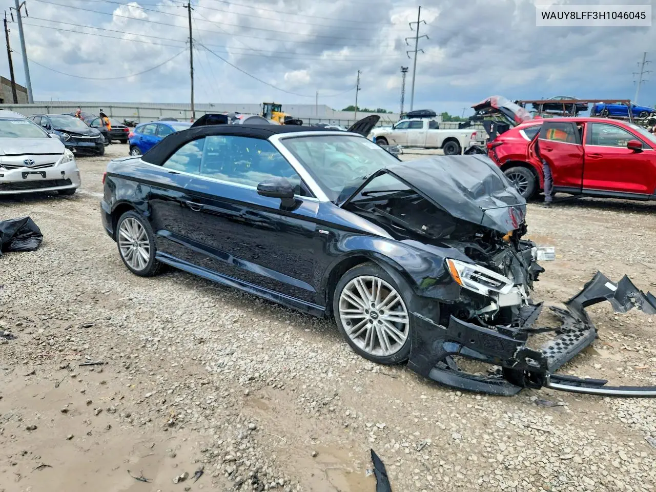 2017 Audi A3 Premium Plus VIN: WAUY8LFF3H1046045 Lot: 61397576