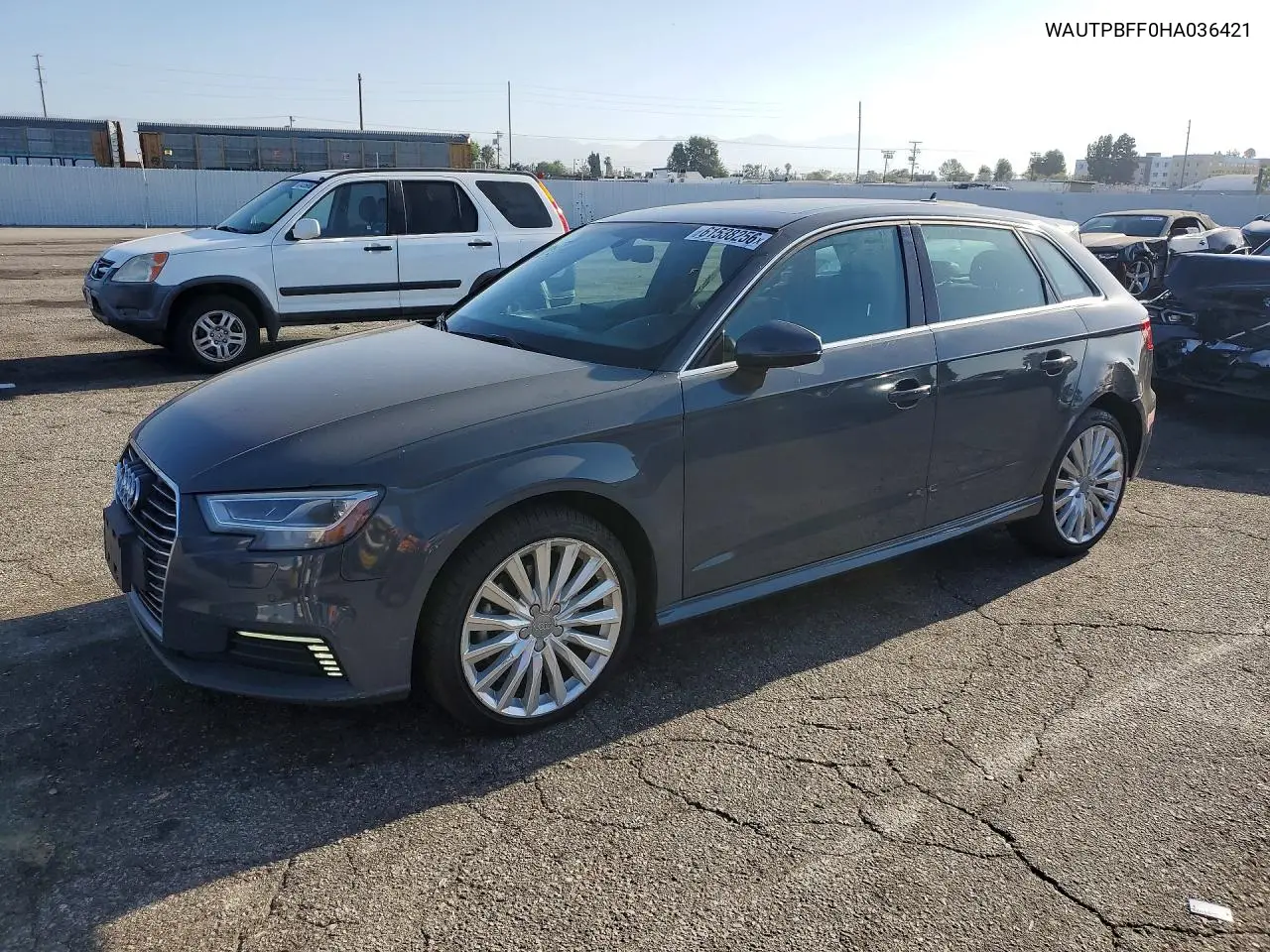 2017 Audi A3 E-Tron Premium Plus VIN: WAUTPBFF0HA036421 Lot: 61538256