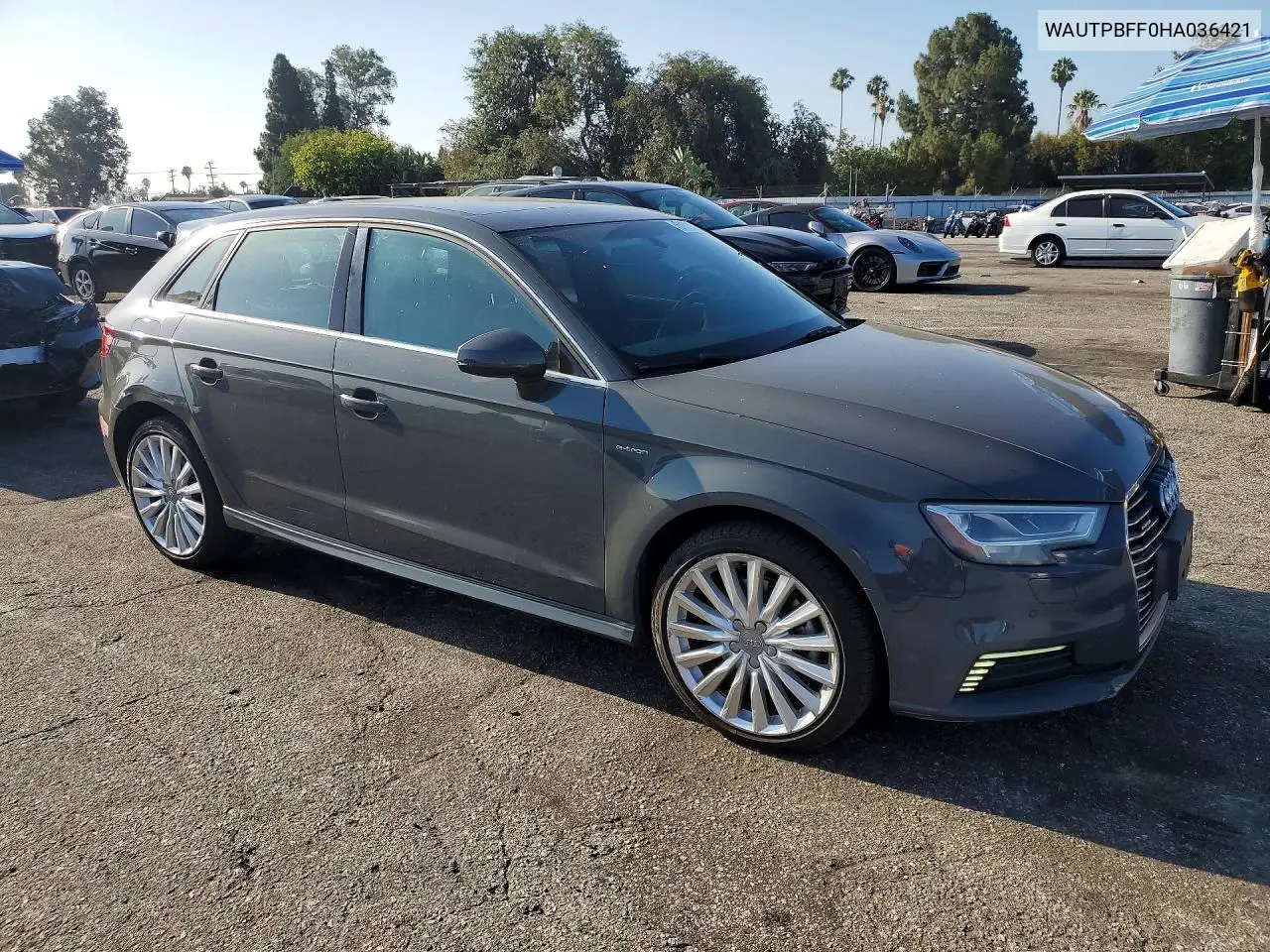 2017 Audi A3 E-Tron Premium Plus VIN: WAUTPBFF0HA036421 Lot: 61538256