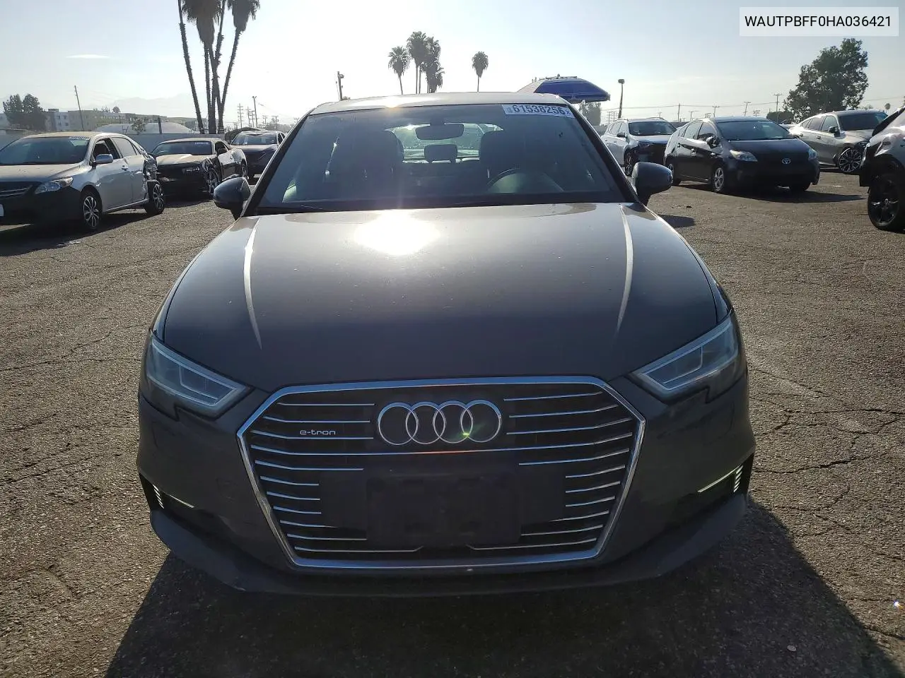 2017 Audi A3 E-Tron Premium Plus VIN: WAUTPBFF0HA036421 Lot: 61538256