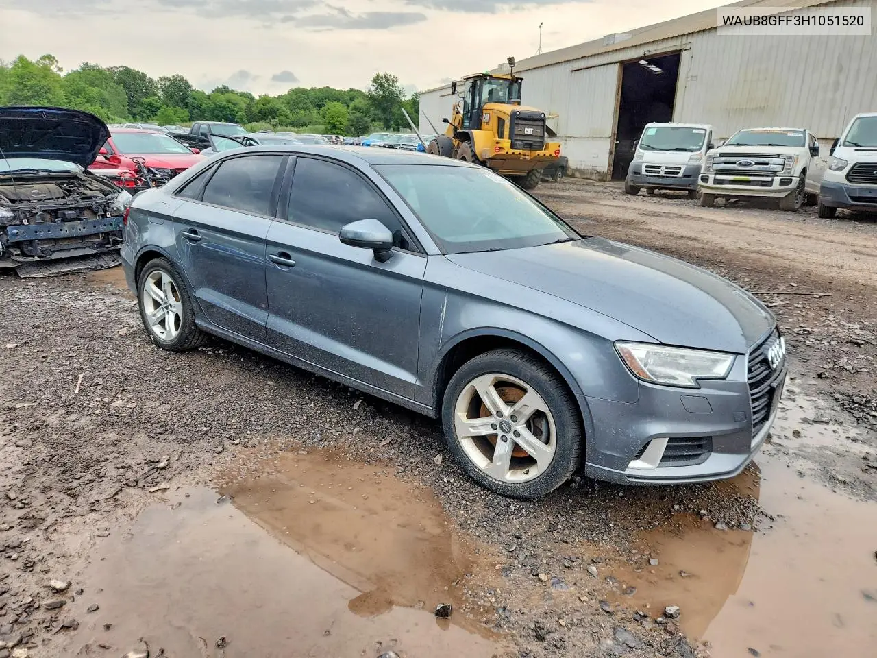 2017 Audi A3 Premium VIN: WAUB8GFF3H1051520 Lot: 61835436