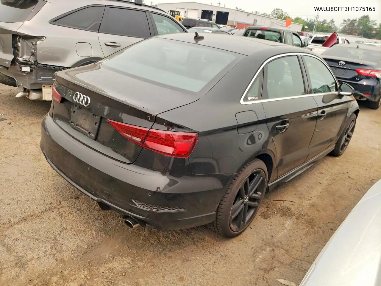 2017 Audi A3 Premium Plus VIN: WAUJ8GFF3H1075165 Lot: 85972405