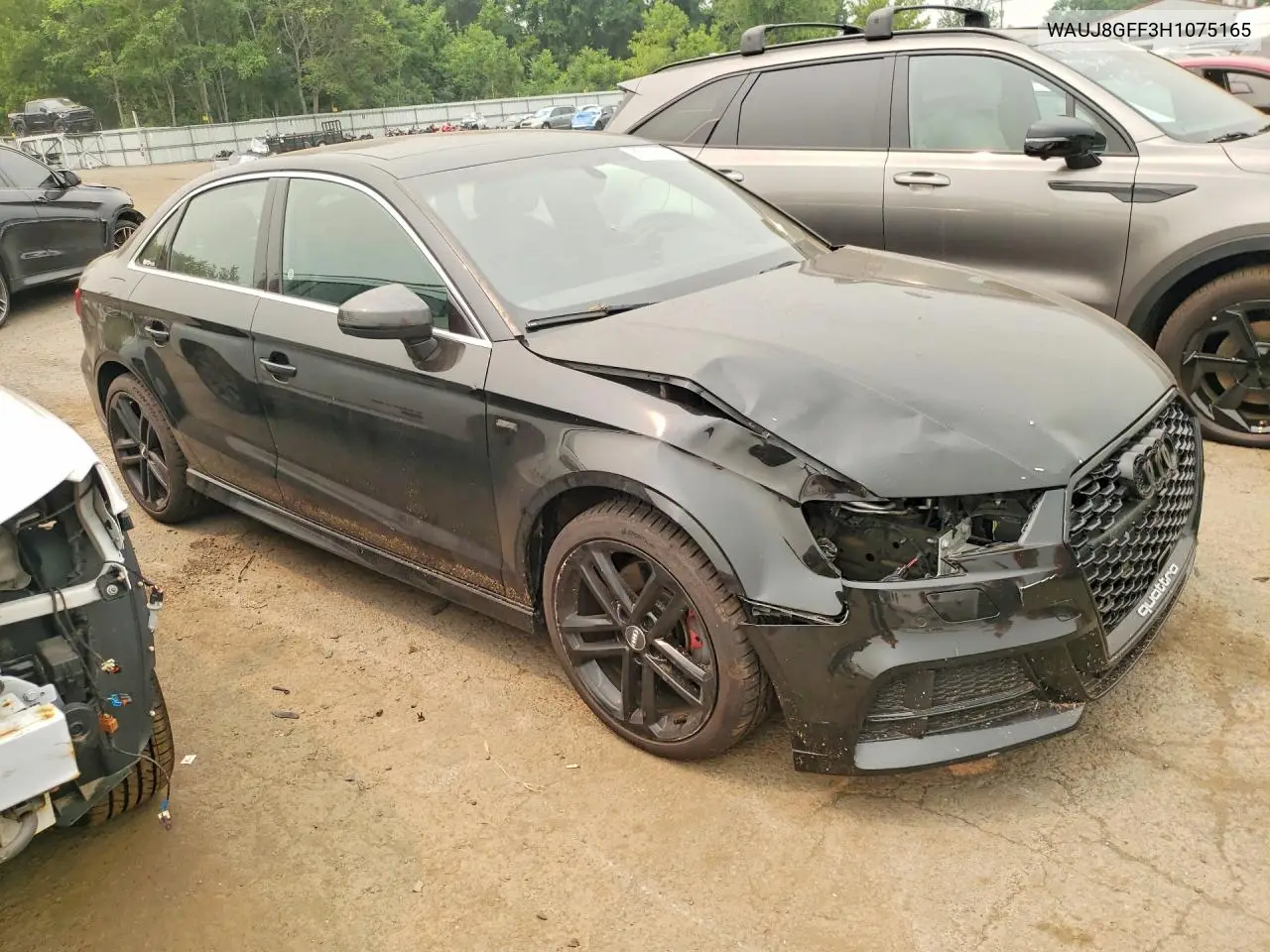 2017 Audi A3 Premium Plus VIN: WAUJ8GFF3H1075165 Lot: 85972405