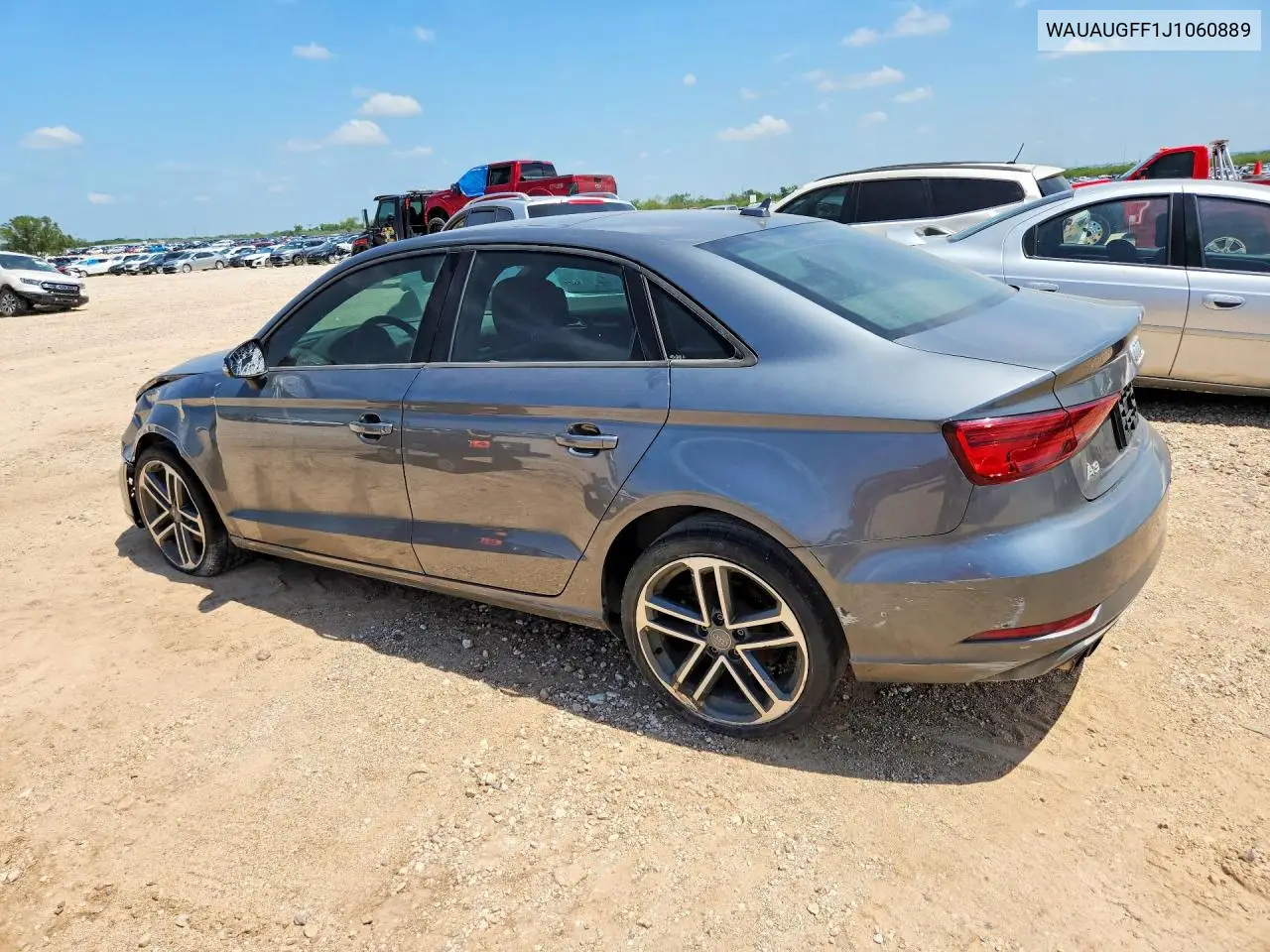 WAUAUGFF1J1060889 2018 Audi A3 Premium