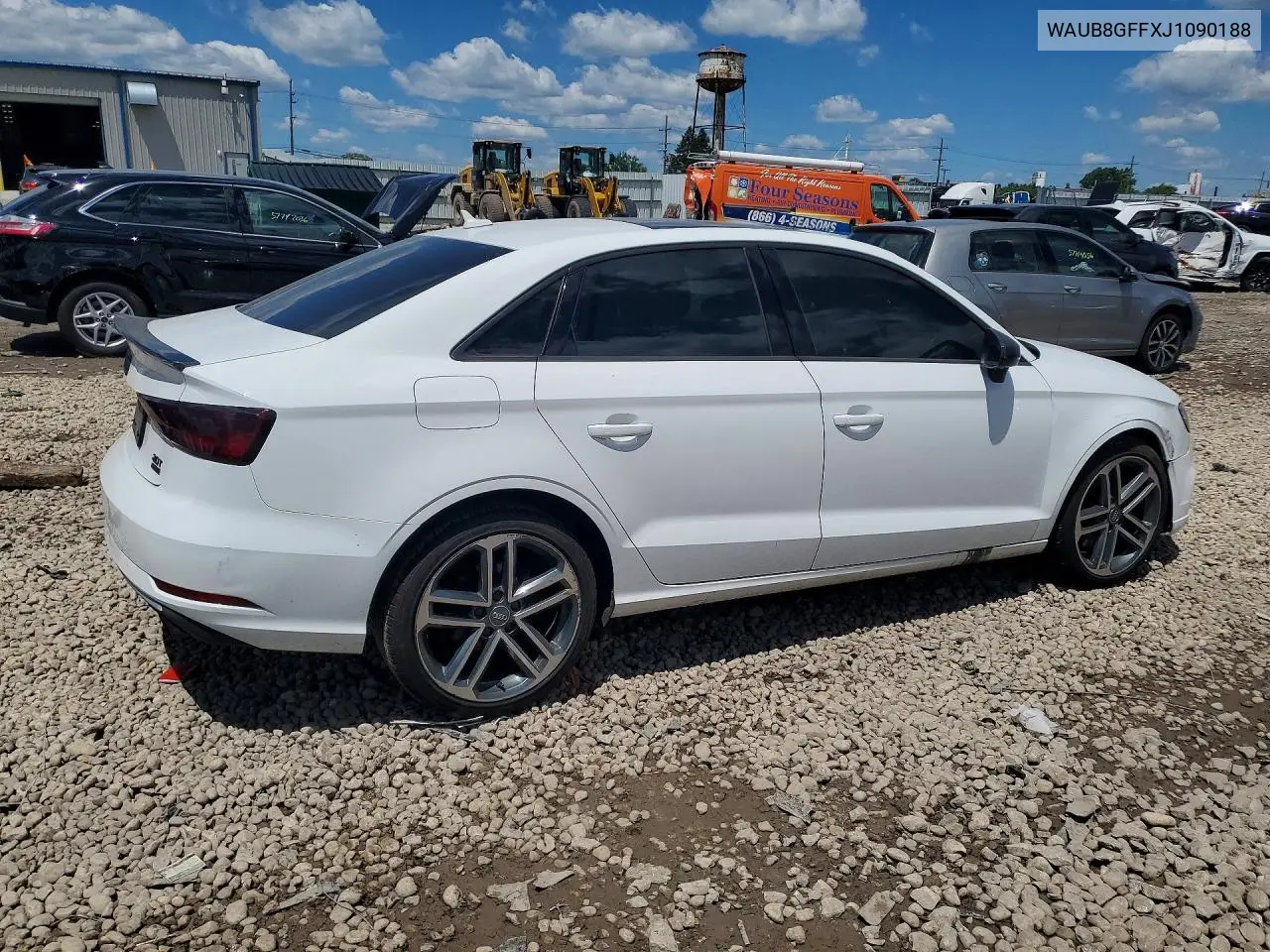 2018 Audi A3 Premium VIN: WAUB8GFFXJ1090188 Lot: 58093376