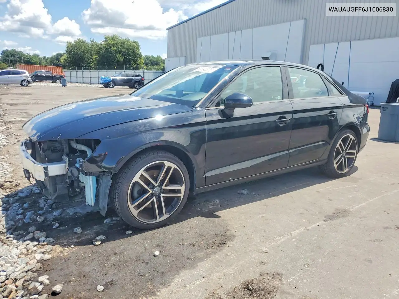 2018 Audi A3 Premium VIN: WAUAUGFF6J1006830 Lot: 59390326