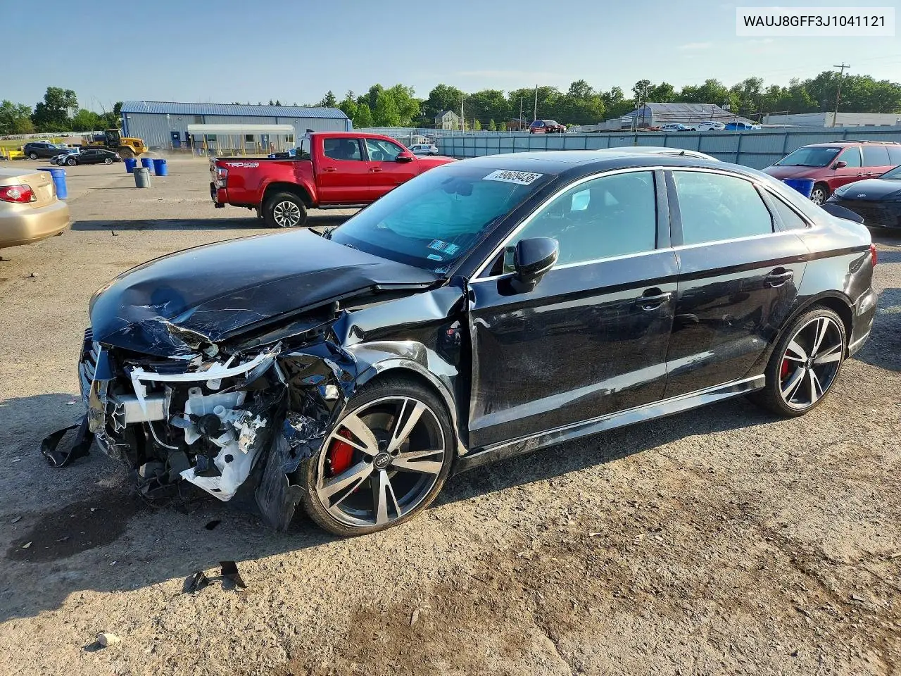 2018 Audi A3 Premium Plus VIN: WAUJ8GFF3J1041121 Lot: 59609436