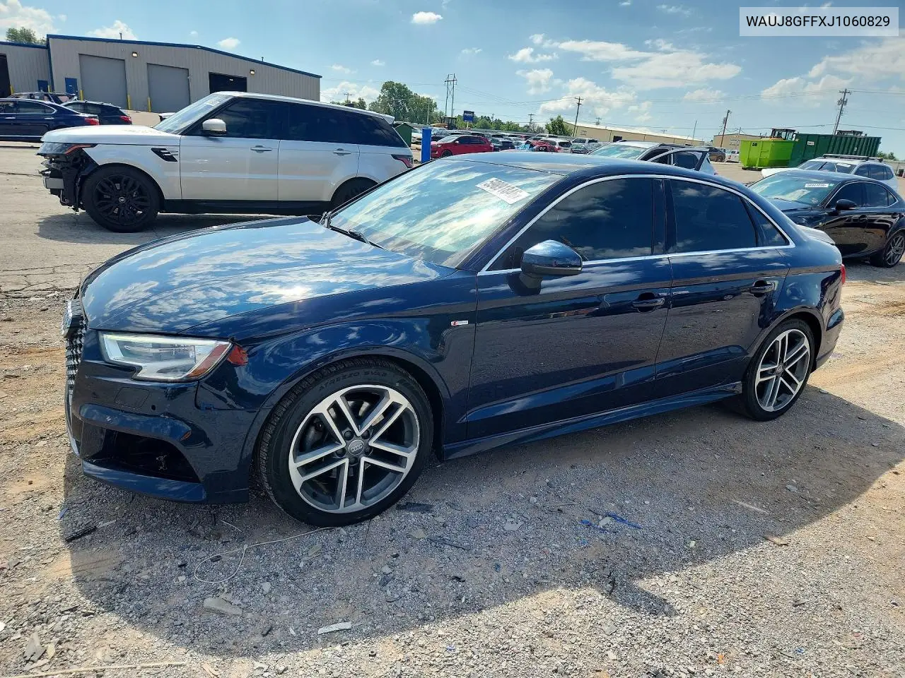 2018 Audi A3 Premium Plus VIN: WAUJ8GFFXJ1060829 Lot: 59891846