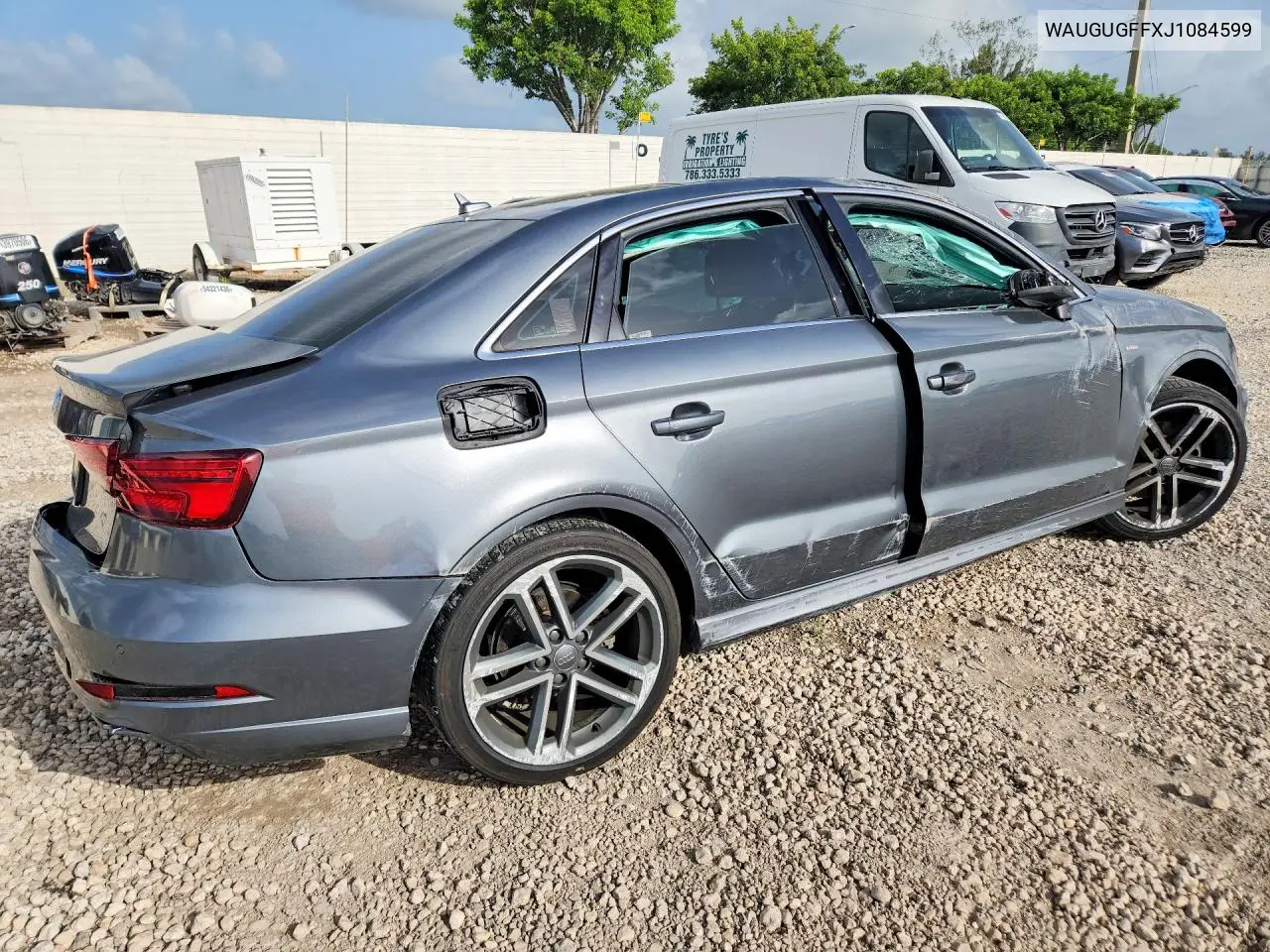 2018 Audi A3 Premium Plus VIN: WAUGUGFFXJ1084599 Lot: 60060176
