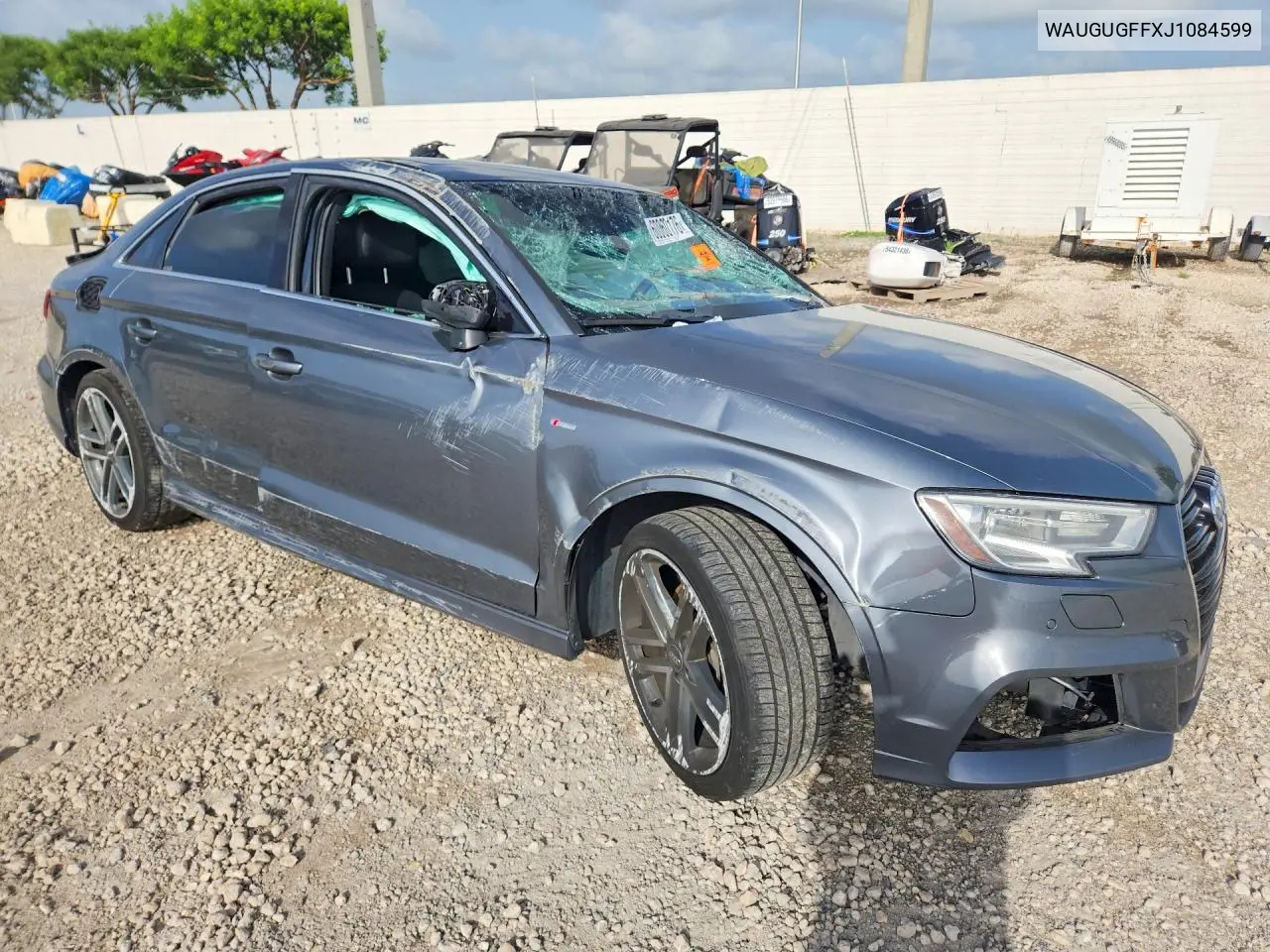 2018 Audi A3 Premium Plus VIN: WAUGUGFFXJ1084599 Lot: 60060176