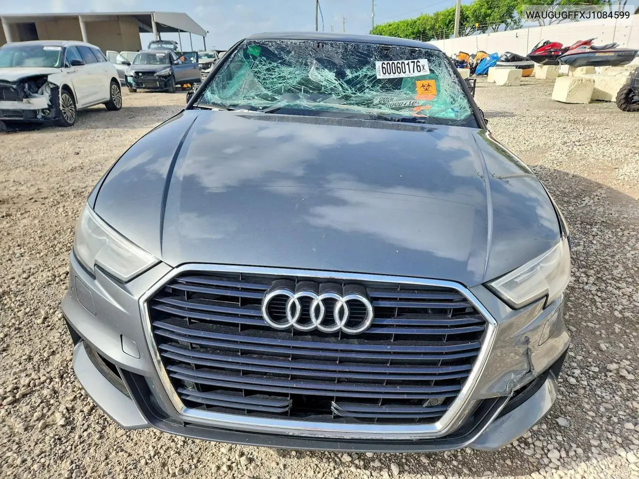 2018 Audi A3 Premium Plus VIN: WAUGUGFFXJ1084599 Lot: 60060176