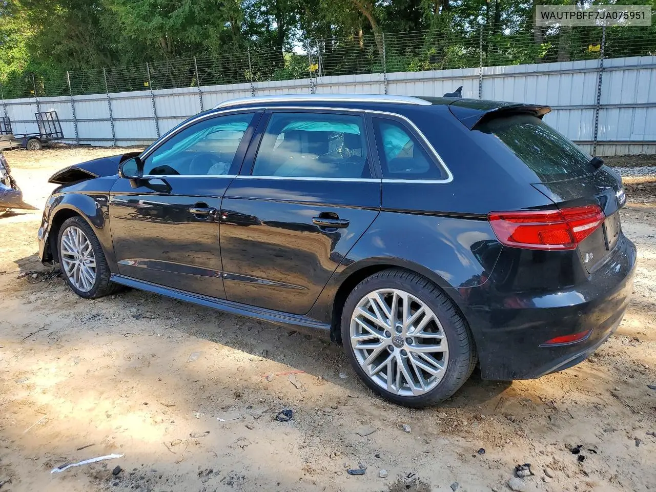 2018 Audi A3 E-Tron Premium Plus VIN: WAUTPBFF7JA075951 Lot: 60127516