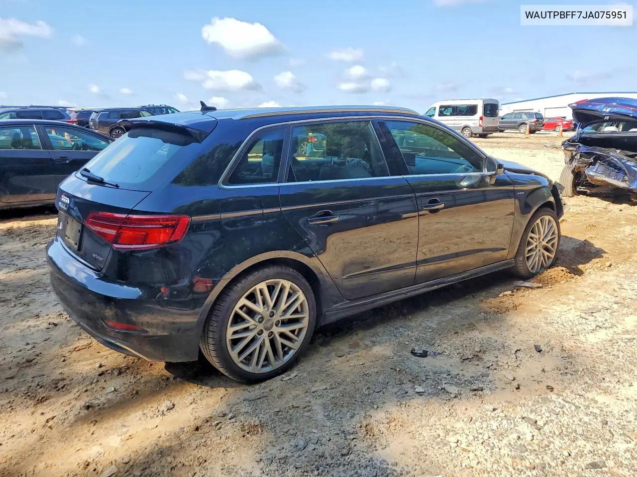 2018 Audi A3 E-Tron Premium Plus VIN: WAUTPBFF7JA075951 Lot: 60127516