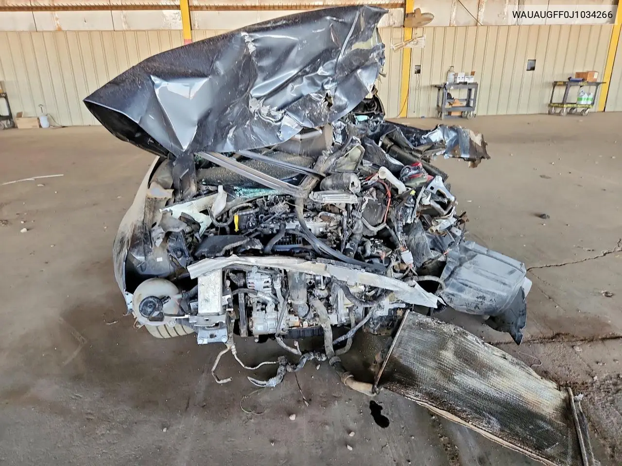 2018 Audi A3 Premium VIN: WAUAUGFF0J1034266 Lot: 60384796
