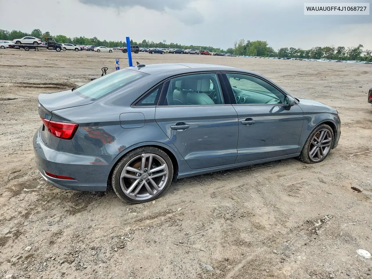 2018 Audi A3 Premium VIN: WAUAUGFF4J1068727 Lot: 60450626