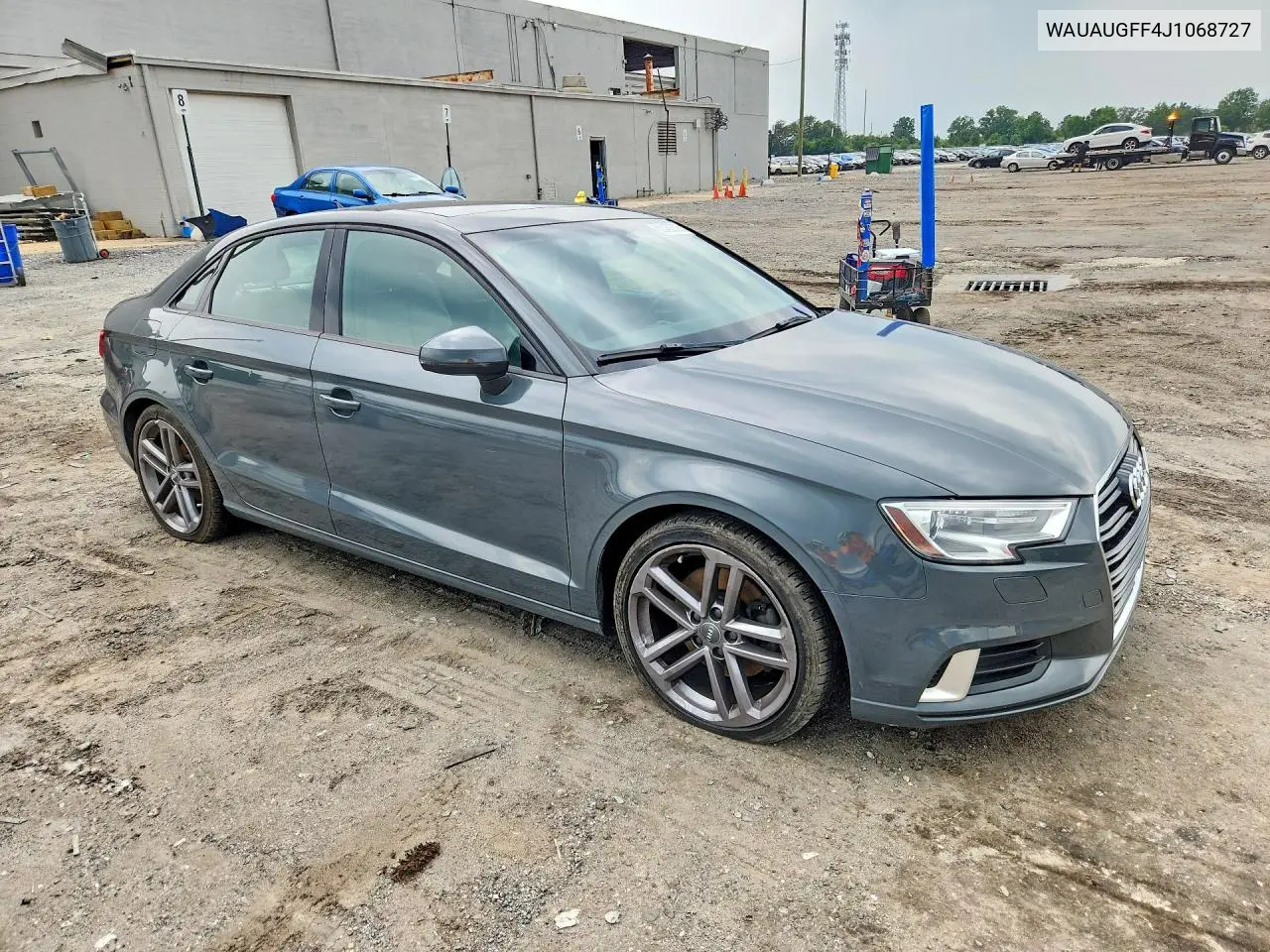 2018 Audi A3 Premium VIN: WAUAUGFF4J1068727 Lot: 60450626