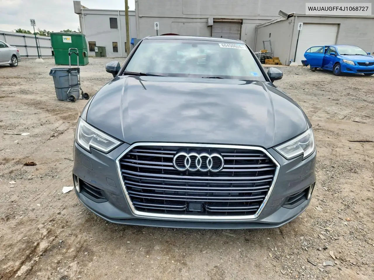 2018 Audi A3 Premium VIN: WAUAUGFF4J1068727 Lot: 60450626